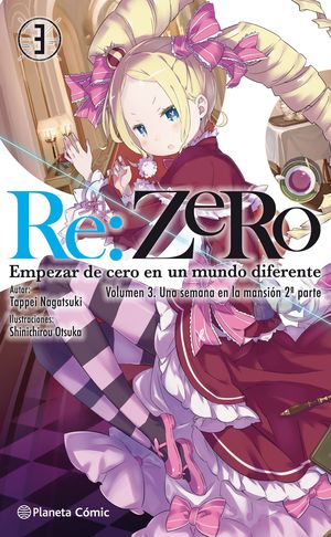 RE:ZERO (NOVELA) N� 03