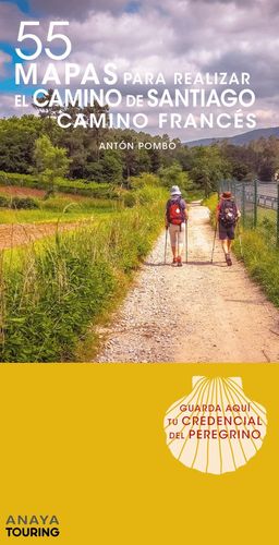 55 MAPAS PARA REALIZAR EL CAMINO DE SANTIAGO. CAMINO FRANC�S (DESPLEGABLES)