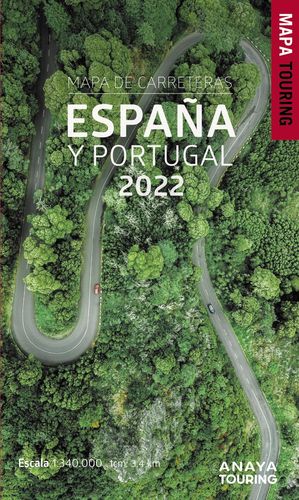 MAPA DE CARRETERAS DE ESPA�A Y PORTUGAL 1:340.000, 2022