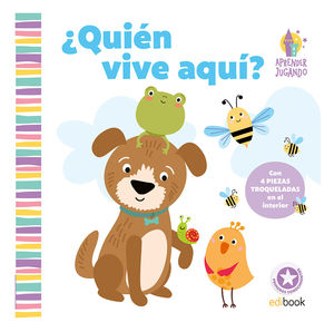 APRENDER JUGANDO - LIBRO PIEZAS - �QUI�N VIVE AQU�?