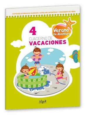 CUADERNO VACACIONES 4 -VERANO AVENTURA 4