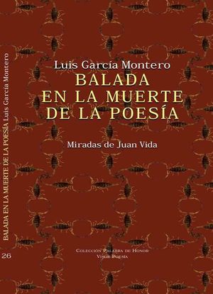 BALADA EN LA MUERTE DE LA POESA