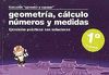 GEOMETRA, CLCULO, NMEROS Y MEDIDAS, 1 EDUCACIN PRIMARIA