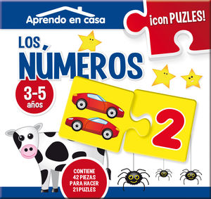 APRENDO EN CASA LOS N�MEROS PUZLES EDUCATIVOS (3-5 A�OS)