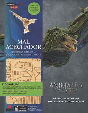 INCREDIBUILDS ANIMALES FANTÁSTICOS MAL ACECHADOR