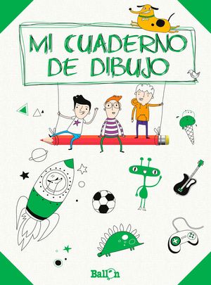 MI CUADERNO DE DIBUJO - VERDE