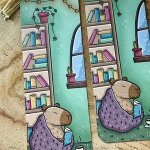 MARCAPAGINAS CAPIBARA ACOGEDOR