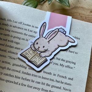 MARCAP�GINAS MAGN�TICO DE CONEJO LECTOR