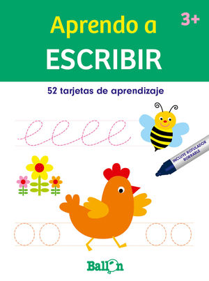 APRENDO A ESCRIBIR-TARJETAS BORRABLES