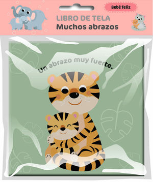 BEB FELIZ- LIBRO DE TELA - MUCHOS ABRAZOS