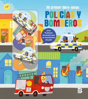 MI PRIMER LIBRO-JUEGO - POLIC�AS Y BOMBEROS