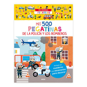 MIS 500 PEGATINAS. POLICA Y BOMBEROS