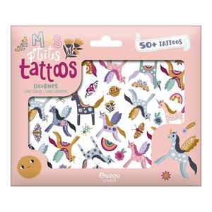 MIS PEQUEOS TATTOOS UNICORNIOS
