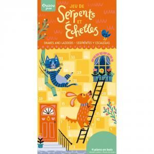 JUEGO SERPIENTES Y ESCALERAS (VERSIN MULTILINGE)