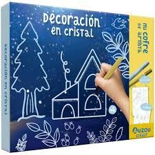 COFRE ART. DECORACION EN VIDRIO.