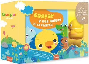 LIBRO DE BA�O. GASPAR Y AMIGOS EN LA CHARCA. ECOL�GICO
