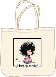 BOLSA MAFALDA.HOY MUERDO!