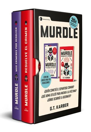 ESTUCHE MURDLE: VOL. 1 + VOL. 2 + LIBRETA DE DEDUC